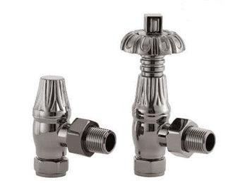 Thermostatic Crocus Radiator Valves - Black Nickel image 3