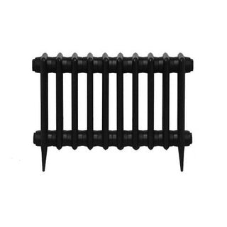4 Column Cast Iron Radiator 460mm x 630mm - Painted Black image 3