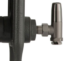 Traditional Manual Radiator Valves - Black Nickel image 2