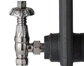 Thermostatic Crocus Radiator Valves - Black Nickel image 2