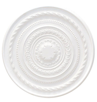 Large Roped Plaster Ceiling Rose 670mm