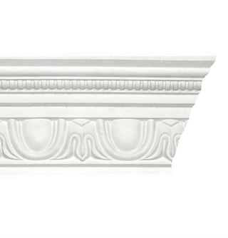 Medium Georgian Egg and Dart Plaster Coving100mm x 120mm