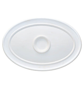 Medium Plain Oval Plaster Ceiling Rose  720mm by 490mm