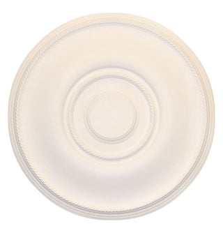 Small Barley Twist Plaster Ceiling Rose 380mm
