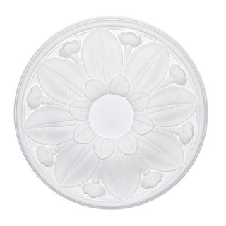 Small Leaf and Tulip Plaster Ceiling Rose 410mm