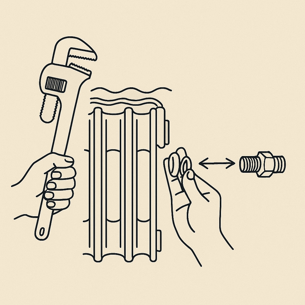 Cast Iron Radiator Joining Guide