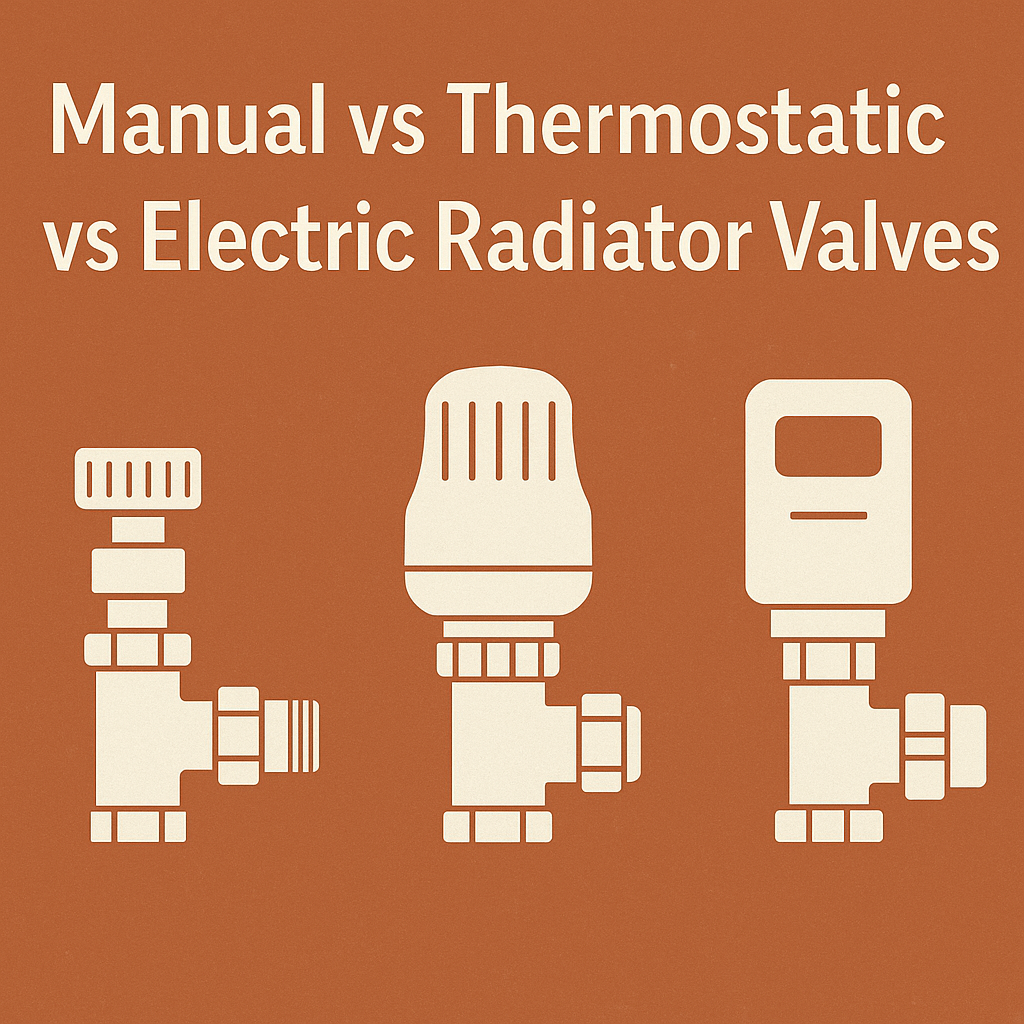 Manual vs Thermostatic vs Electric Radiator Valves: Which Is Right for You?