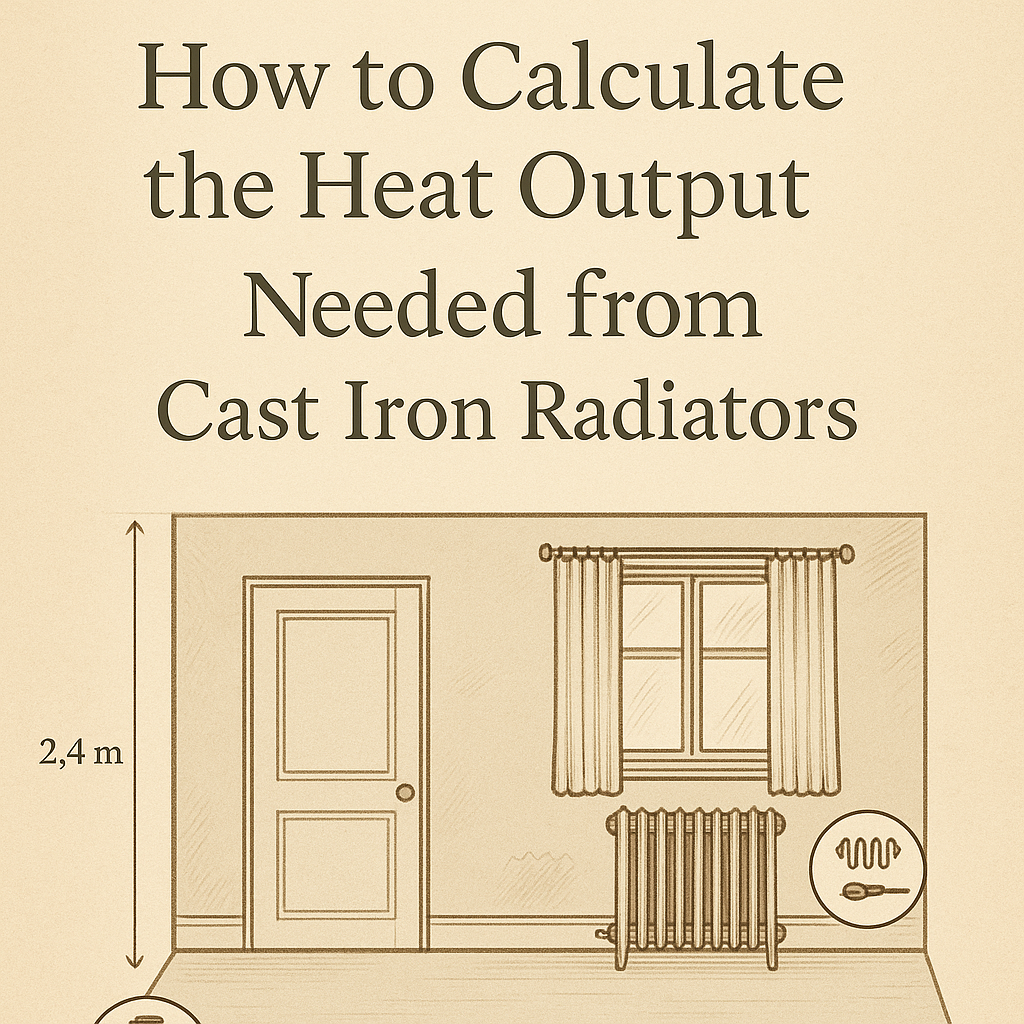 Standard Radiator Output How to Calculate the Heat Output You Need for Cast Iron Radiators