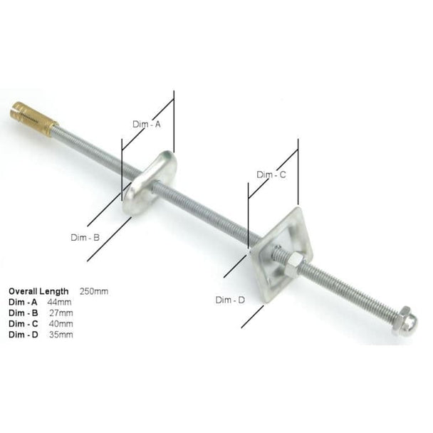 Standard Steel Radiator Wall Stay image 1