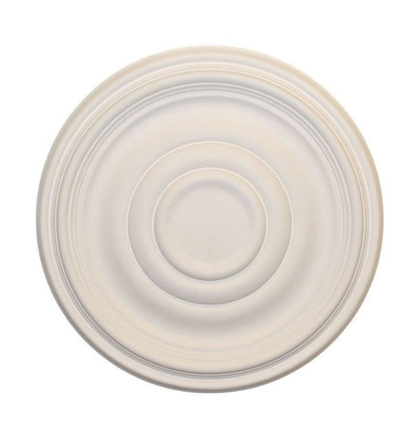 15" Plain Plaster Ceiling Rose 387mm