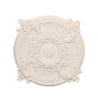 16.5" Rococo Plaster Ceiling Rose 419mm