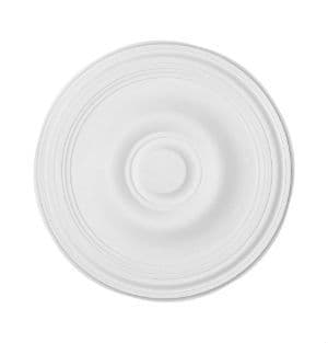 22" Plain Plaster Ceiling Rose 559mm