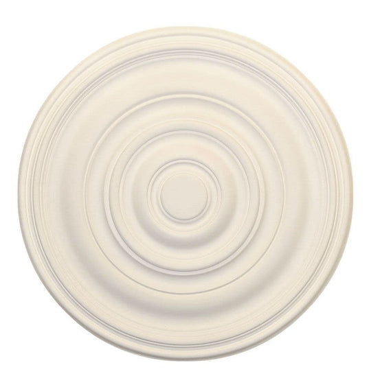 24" Plain Plaster Ceiling Rose 609mm