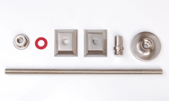 Satin Nickel Radiator Wall Stay image 1