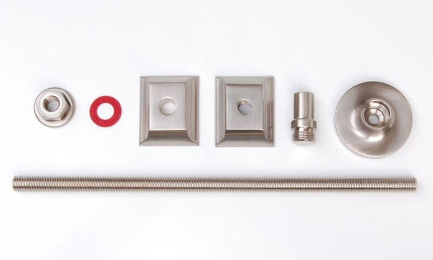 Satin Nickel Radiator Wall Stay image 1