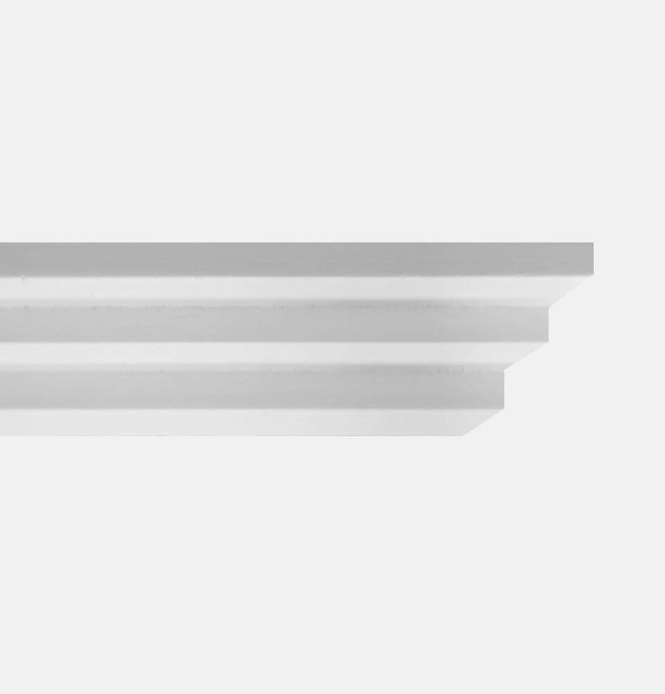 3 Step Art Deco Plaster Coving 55mm x 55mm