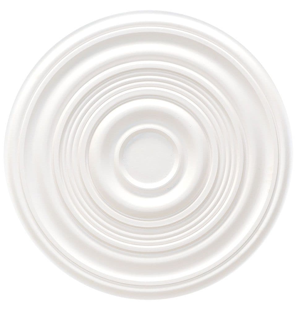 34" Plain Plaster Ceiling Rose 865mm