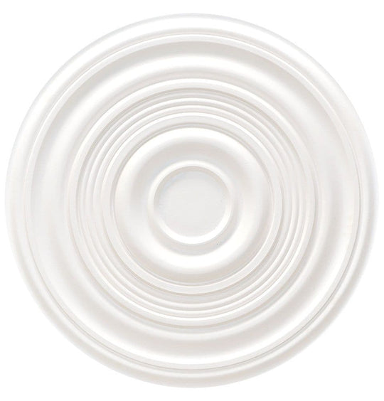34" Plain Plaster Ceiling Rose 865mm