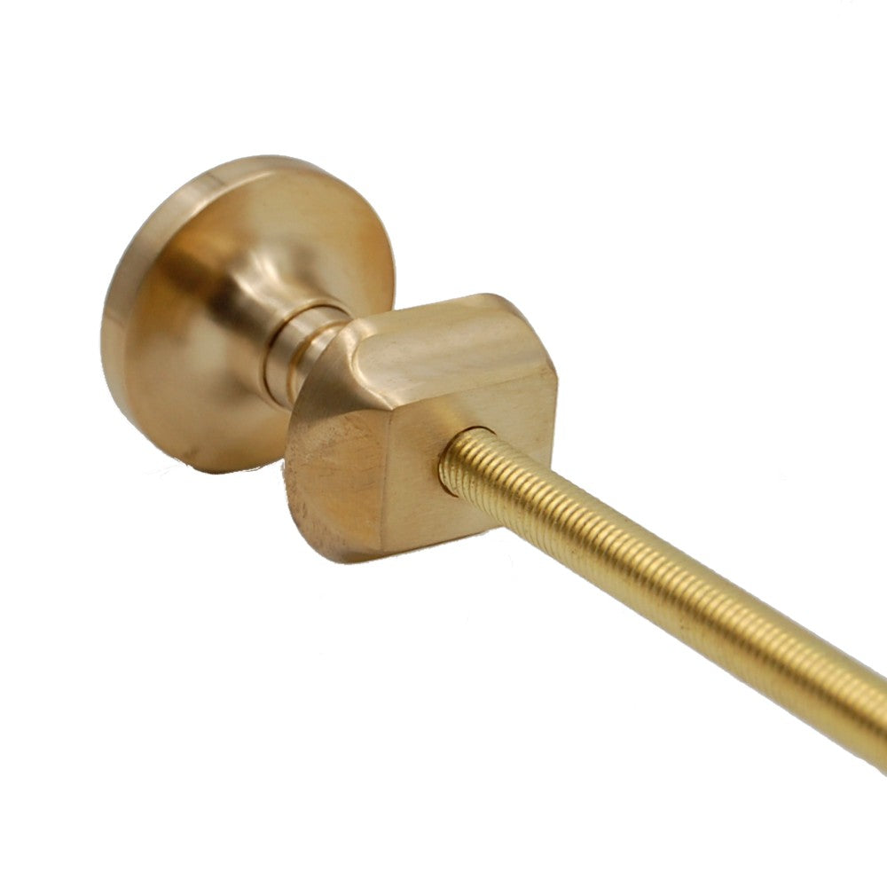 Unlacquered Brass Radiator Wall Stay image 4
