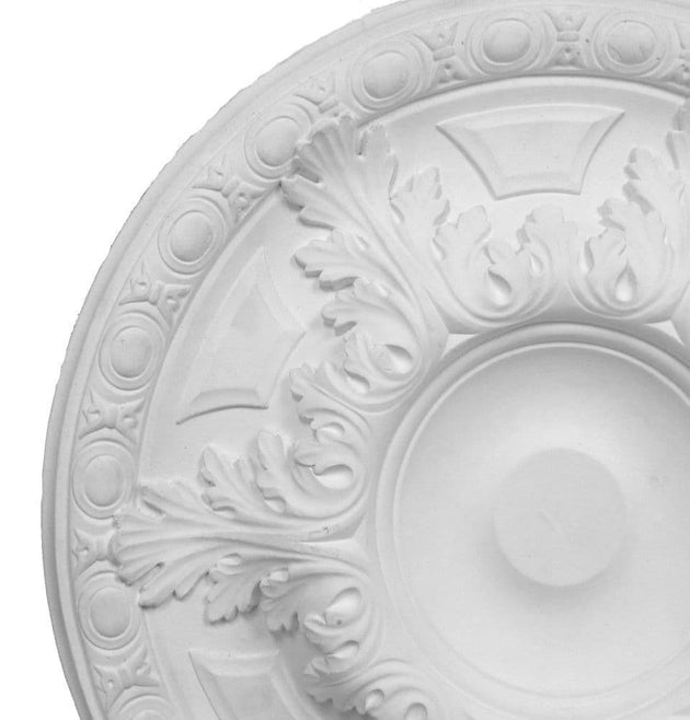 Medium Royal Acanthus Plaster Ceiling Rose 510mm image 1