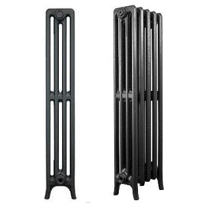 Classic 4 Column Cast Iron Radiator 1050mm | Period Style