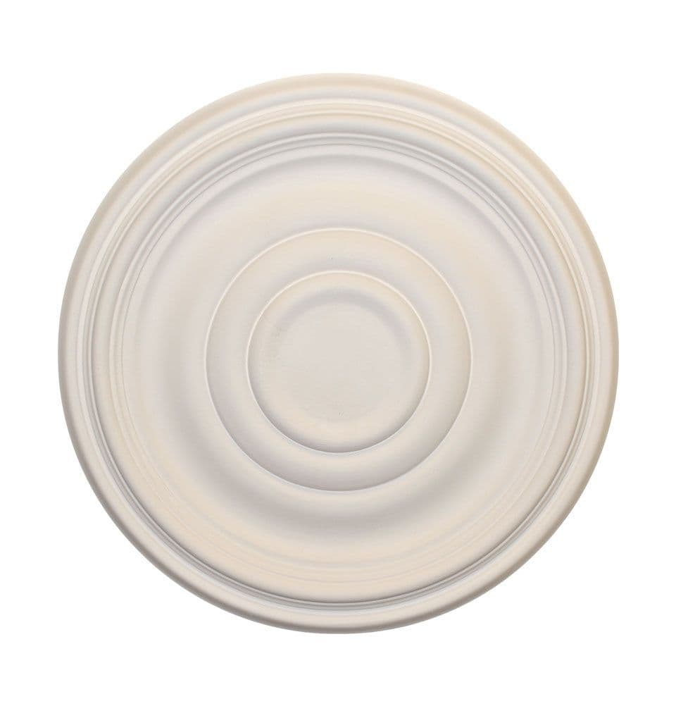 19" Plain Plaster Ceiling Rose 482mm image 0