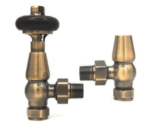 York Thermostatic Radiator Valve - Antique Brass image 4