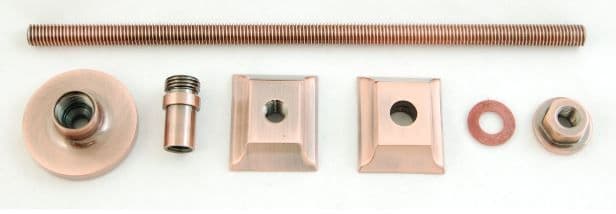 Antique Copper Radiator Wall Stay image 3