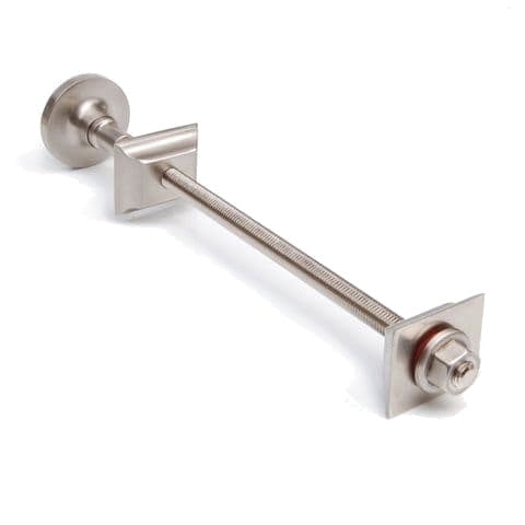 Satin Nickel Radiator Wall Stay image 0