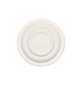 9&#x22; Shallow Plain Plaster Ceiling Rose 229mm