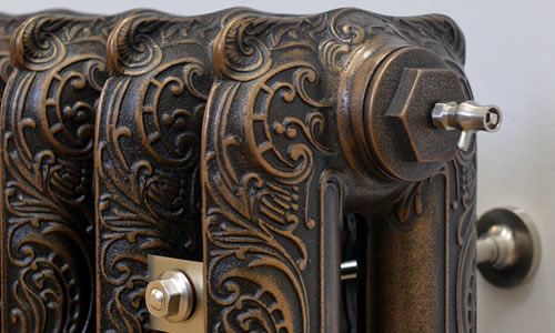 Iron Radiator Mobile Sovereign Baroque Cast Iron Radiator 960mm – Tall Ornate Heating