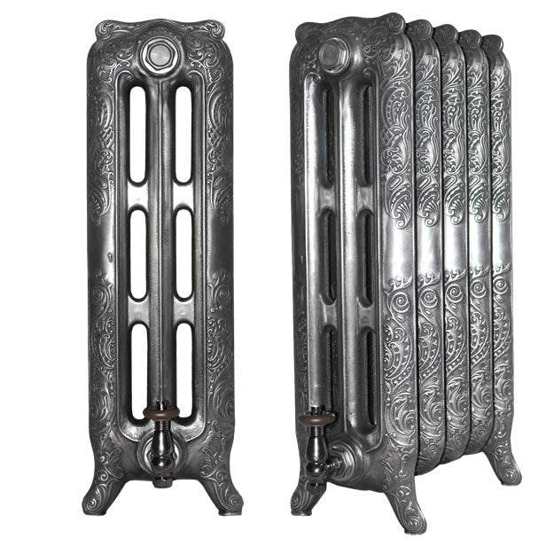 Compact Period Style Radiators Sovereign Rococo Cast Iron Radiator 768mm – Ornate Victorian | Period Style