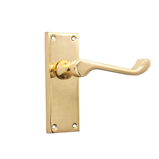 Victorian Scroll Latch Door Handle image 0