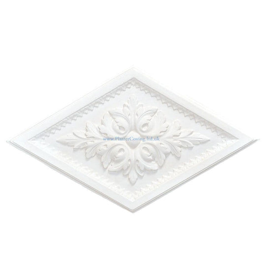 Diamond Acanthus Plaster Ceiling Rose 660mm by 390mm
