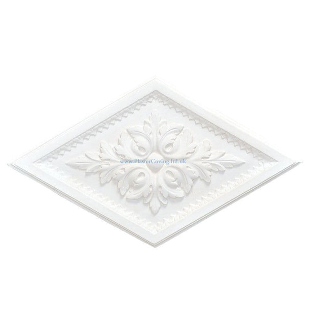 Diamond Acanthus Plaster Ceiling Rose 660mm by 390mm