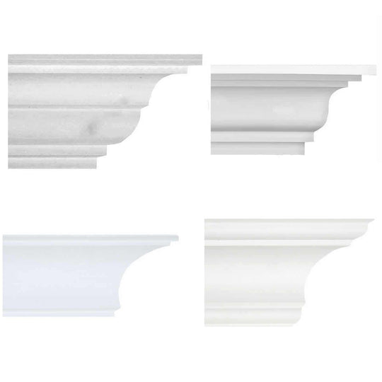 Extra Large Plaster Coving Sample Pack - 4 Extra Large Plaster Coving Samples