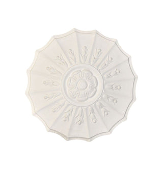 12.5" Small Adam Plaster Ceiling Rose 318mm image 0