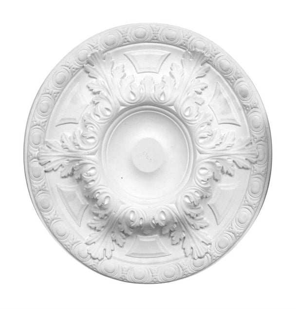 Medium Royal Acanthus Plaster Ceiling Rose 510mm image 0