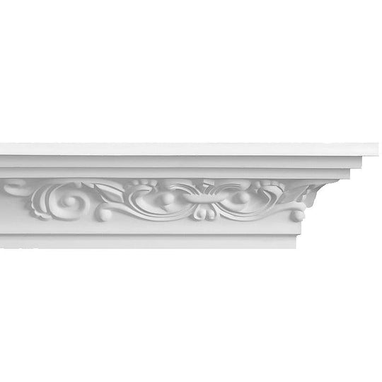Fleur De Lys Plaster Coving 95mm x 110mm