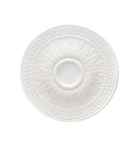 Greek Leaf Plaster Ceiling Rose 460mm