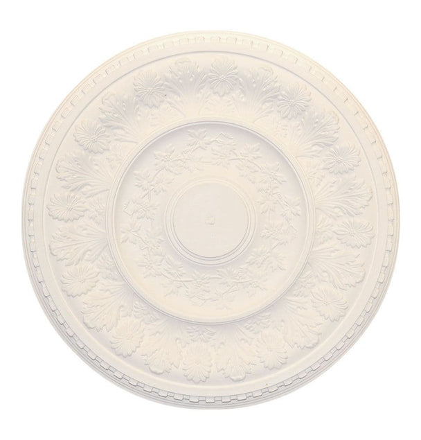 Large Dentil Plaster Ceiling Rose 534mm