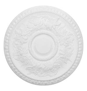 Large Egg and Dart Plaster Ceiling Rose 514mm