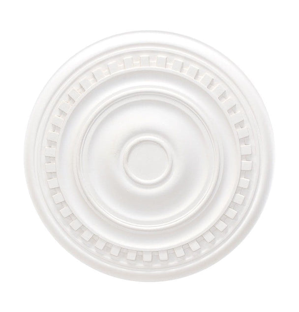 Large Plain Dentil Plaster Ceiling Rose 570mm
