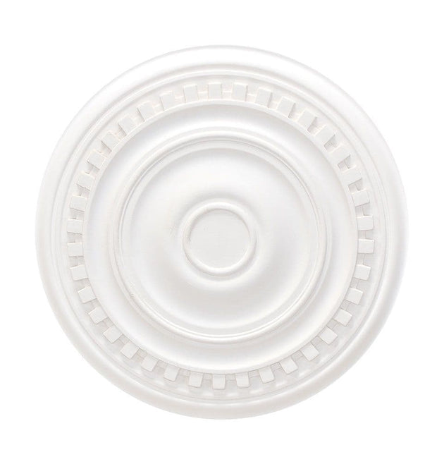 Large Plain Dentil Plaster Ceiling Rose 570mm