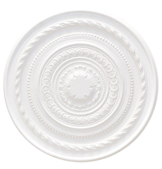 Large Roped Plaster Ceiling Rose 670mm