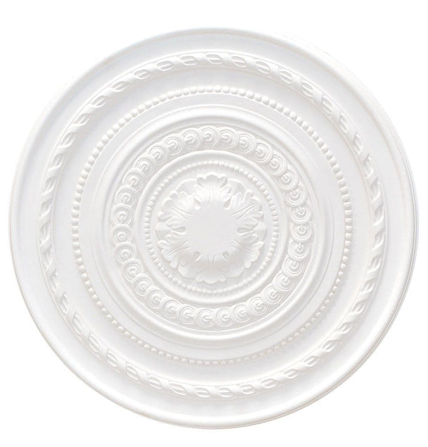 Large Roped Plaster Ceiling Rose 670mm