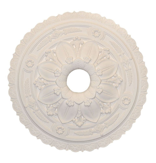 Large Sunflower Plaster Ceiling Rose 610mm