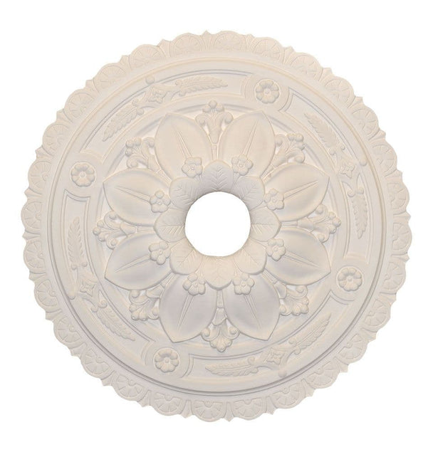 Large Sunflower Plaster Ceiling Rose 610mm