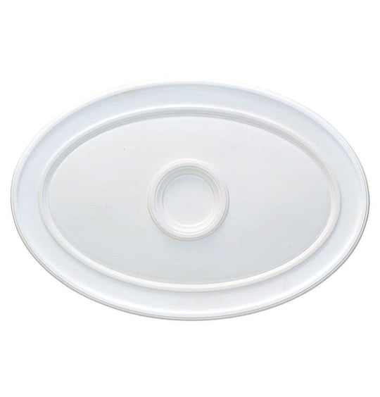 Medium Plain Oval Plaster Ceiling Rose  720mm by 490mm