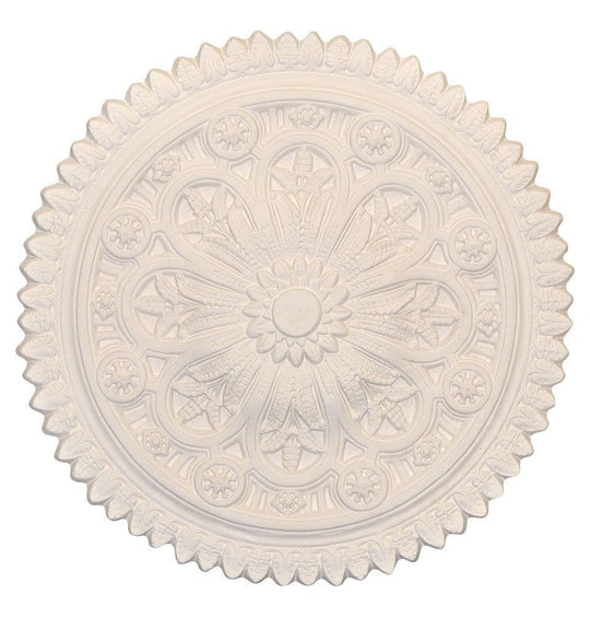 Old Aztec Plaster Ceiling Rose 800mm